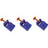 SHINEOFI 3 Pz Dispositivo Per Il Taglio Della Guarnizione Lavorazione Del Legno In Piedi Morsetto Della Tigre Linoleum Morsetto Morsa Intaglio Presa Impugnature Piccolo Kit Plastica