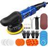 HSHa Lucidatrice eccentrica, 12 mm-980 W, lucidatrice per auto, 6 velocità variabili, lucidatrice orbitale per auto, barche