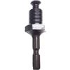 TopHomer 1 adattatore per mandrino elettrico per trapano a percussione, 1/4-1/2 (gambo da 9 mm), adattatore per mandrino per trapano a percussione