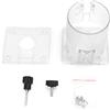 Fafeicy Router Trimmer in Legno, Base di Trimmer in Legno, Base di Trimmer in Plastica Katsu Trasparente Utensile per Alimentazione in Plastica Accessorio (Standard)