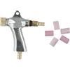 Girftong Lega di alluminio per strumento sabbiatrice con raccordi in ottone lavorato e ugelli in ceramica per prestazioni affidabili (B)