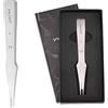 Wuta nuovo cuoio die-steel scalpello French Style pizzicore Iron Sharp cuoio punzonatura tool-2.7/3.0/3.38/3.85 mm (re-3.85 mm set-2 + 8TEETH) Obverse 3.0mm 2 teeth