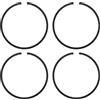 M METERXITY 4-Pack Set Di Anelli Per Pistone 35mm X 1.2mm Anello Per Pistone Standard Anelli Per Pistone Per Seghetto Elettrica Pezzi Di Ricambio Per Motoseghetto [Nero]