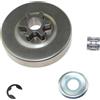AOLUOER Pignone for motosega 3/8 Picco 6Z for S//t//i//h//l 020 MS200 MS200Z MS200TZ 1129 640 2000