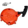 AOLUOER Parti del motore a benzina for tosaerba con avviamento a strappo for H//u//s//q//v//a//r//n//a 543R 541 tagliaerba attrezzi da giardino(543R)