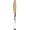 QuxetlRyz Kit di scultura su legno 1/5 Pezzi Di Scalpelli For Legno Set Di Scalpelli For Intaglio Del Legno In Acciaio Al Cromo-vanadio Affilato Con Manici(1pc 24mm)