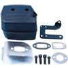 LIWaaGe Kit di sostituzione for bulloni della guarnizione della staffa della carenatura della marmitta sulle motoseghe Champ 625 II 630 Super 670