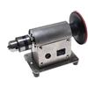 DIKKAC Lucidatrice, Macchina da tavolo for lucidatura e molatura 100 W for tornio banco for gioielli in giada lavorazione del legno fai te per gioielli, metallo, legno