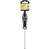 WOLFPACK Cacciavite piatto vuoto acciaio S2 manico TPR bimateriale. Misura 0,8 x Ø 4,0 x 100 mm. DIN5265