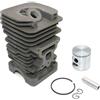LIWaaGe Kit cilindro pistone da 41 mm for motoseghe CS42S, CS330, CS360, CS360T, CS370, CS400, CS400T, CS420T, 7-38, 7-40, 7-42