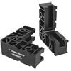 Milescraft Morsetto quadrato 4010 da 10,2 cm, morsetto angolare a 90 gradi, quadrati di posizionamento/montaggio per piccoli progetti scatole di gioielli, scatole, ecc., nero