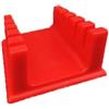 UrbanHui Organizer multifunzione 3 in 1 per stazione di saldatura e staffa a morsetto per filo, base magnetica regolabile, bloccaggio solido, per tavolo di saldatura/banco da lavoro, ABS, rosso, 64 ×