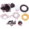 LIWaaGe Adatto for Hus 445 445E 450 450E Kit di controllo a parete con flangia del collettore for motosega, filtro 'olio, tubo flessibile 544082301