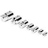 TEKTON Set di adattatori per bussola/riduttore, 7 pezzi (1/4, 3/8, 1/2, 3/4) | SHA99019