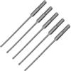 FTVOGUE Punta per Trapano a Martello 2 Punta in Carburo di Flauto per Muratura in Cemento in Pietra in Mattoni, Compatibile con, 5 Pezzi di Lunghezza 160 Mm (4 mm)