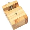 SUPVOX Morsetto per Incisione Professionale in Legno di Pino Piccolo, Morsa di Fissaggio per Intaglio di Sigilli e Lavorazione Artigianale, Strumento Portatile per Studenti e