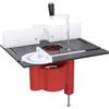 TTOCAR Router Base di Sollevamento Router, Kit di Sollevamento Tavolo Fresatrice Sega Inserto Piastra Base Router Tavolo Ascensore Piastra Base Fresatrice Tavolo Fresatrice