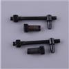 DORFEY Kit di 2 viti di regolazione e tensionamento della catena adatte for motoseghe cinesi 4500 5200 5800 6000, nere.