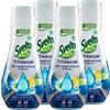 Svelto 4x Svelto Titanium Gel Tutto in 1 per Lavastoviglie - 4 Flaconi da 640 ml