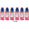 Beni Culinari 6 profumi di biancheria Coccolino Profumo per Bucato Elixir - Profumo liquido per il bucato - con fiori di tiaré e frutta rossa 342 ml + portachiavi Beni Culinari