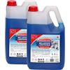 ONE 10 Lt di BRILLANTANTE SPECIFICO PER LAVASTOVIGLIE AD USO PROFESSIONALE Elimina macchie e rende le stoviglie brillanti (2 x taniche da 5 lt) - Fa brillare il vetro e acciaio - Asciugatura rapida