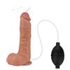 DDCELMIN Dildo realistico che squirta funzione di spruzzo d'acqua eiaculazione simulazione vero Dong pene in silicone morbido con testicoli e base di aspirazione Masturbatore giocattolo erotico per donne