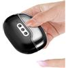 zwxqe Electric Nail Clipper, Rechargeable Fingernail Cutter with LED Light, Auto Fingernail Cutter Polishing Grinder, Professional Nail Grooming Tool, for Kids Adults Caregivers Women Baby