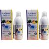SCEN Elkopur Aquadrain - Drenante Liquido con Tarassaco, Orthosiphon, Betulla, Cardo Mariano e Maqui della Patagonia, Estratti Vegetali Selezionati, 2×500 ml, Made in Italy