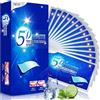 LEVIOC'S Strisce sbiancanti dentali, sbiancante dentale, bande con ossigeno attivo White Strips 28 strisce 14 buste, senza perossido sicuro per lo smalto.
