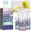 ZrdlqlLcjxy Bathroom Descaler Foam Cleaner Spray, 2025 New Bathroom Descaler Cleaner, All Purpose Stubborn Stains Cleane-r, for Toilet Bath Shower Glass (3)