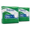 BASIC Pants assorbenti | Pannoloni per anziani a mutandina unisex taglie M-L-XL | Incontinenza moderata/grave | 28 pezzi (2x14) | Assorbenza giorno-notte (L (100-140 cm))