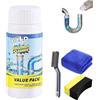 Gienslru Joycuts Drain Cleaner, Wild Sink and Drain Cleaner, Powerful Sink & D-rain Cleaner, Wild S-ink and D-rain Unblocker, W-ild Pipe Cleaner, for Kitchen Bathroom Toilet Shower (1 pezzo)