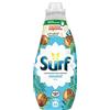 Surf Coconut Bliss, detergente liquido concentrato 648 ml, 24 lavaggi con fragranza di lunga durata e olio essenziale naturale, per una fragranza edificante