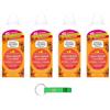 Beni Culinari Sweet Home Ammorbidente Concentrato, ammorbidente concentrato orchidea e vaniglia, 40 lavaggi, 1000 ml + portachiavi Beni Culinari