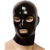 FJUJMLAN Maschera in lattice SM maschera bondage fetish da uomo maschera sessuale maschera per la testa maschera di gomma maschera cosplay di Halloween maschera in lattice BDSM estremo maschere in lattice(XL)