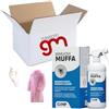 Magazzini GM Camp RIMUOVI MUFFA, Elimina rapidamente muffe, funghi, e alghe, Antimuffa igienizzante con guanti e Kit impermeabile per LEI (rosa) o per LUI (blu) (blu, 300ml)