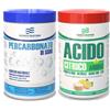Chemica Solutions - Acido Citrico Anidro E330 1 kg, Ammorbidente, Anticalcare + 1 kg Percarbonato di sodio Sbiancante, Igienizzante per Lavatrice e Pulizie della casa Boundle 2 barattoli 1 kg
