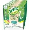Svelto Powered By Nature Tutto in 1 Pastiglie Lavastoviglie Pulizia Eccezionale Profumo Agrumi Azione Sgrassante Idrosolubili con Ingredienti di Origine Naturale - 9 Confezioni da 15 Pastiglie