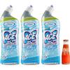 San Pellegrino 3x ACE Glitter Wc Gel Profumato Brezza Marina,detergente per WC con sistema multigetto,700ml +1x Gingerino Recoaro Aperitivo Italiano 10cl IN OMAGGIO