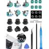 gubasa Confezione da 6 joystick di ricambio PS5 per controller Sony PlayStation 5 PS5 Kit di riparazione per joystick analogico Ps5 di ricambio per controller Dualsense PS5 accessorio di ricambio