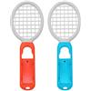 OSTENT Racchette da tennis da 2 pezzi Porta maniglie Mario per controller Nintendo Joy-Con Colore rosso e verde