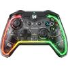 BIGBIG WON Controller PC Rainbow S, controller cablato con illuminazione RGB per PC, pulsanti personalizzabili, macro, turbo, doppia vibrazione, compatibile con Switch/Windows 10/11