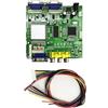 Flaroey Game RGB/CGA//YUV A VGA HD Video Converter Board HD9800/GBS8200 Hot Verde Board per Monitor CRT LCD PDP