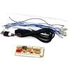 YOURRYONG Joystick Circuit Board PC Joystick Control Small Card Chip Fighting Machine Game Console Joystick (5P with 4.8mm)