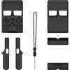 Generico Per R40S Pro Custodia Protettiva in Silicone Antigraffio e Anticaduta, Console di Gioco R40S Pro Custodia Protettiva Morbida Tinta Unita. (Nero)