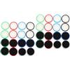 OSALADI 32pezzi Cappucci Di Ricambio Per Joystick Silicone Da Luminosi Per Game Controller Compatibile Con Switch e Switch Protezione Ergonomica e Grip Migliorato Per Giocatori