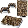 PDURMBUAB Nessuna Schiuma Nessuna Bolla Per PS5 Skin Disc Edition & Digital Edition Console e Controller Vinyl Cover Skins Wraps Resistente ai graffi, Compatibile 15788(Digital Edition)