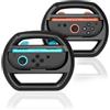 Generico 2 pezzi/set di volanti da corsa Per il commutatore 2 Maniglia Supporto Supporto volante da corsa Per Switch 2 Accessori da gioco Accessori per controller con impugnatura ergonomica