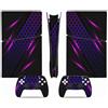 YLMKMVLCZC Pelle Decalcomania Per PS5 Slim Skin Digital Edition Console E Controller Vinyl Cover Skins Wraps Resistente Ai Graffi Compatibile Con 21013 Avvolgimento Della Pelle