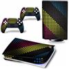 PDURMBUAB Nessuna Schiuma Nessuna Bolla Per PS5 Skin Disc Edition & Digital Console E Controller Vinyl Cover Skins Wraps Resistente Ai Graffi, Compatibile 37506(Digital Edition)